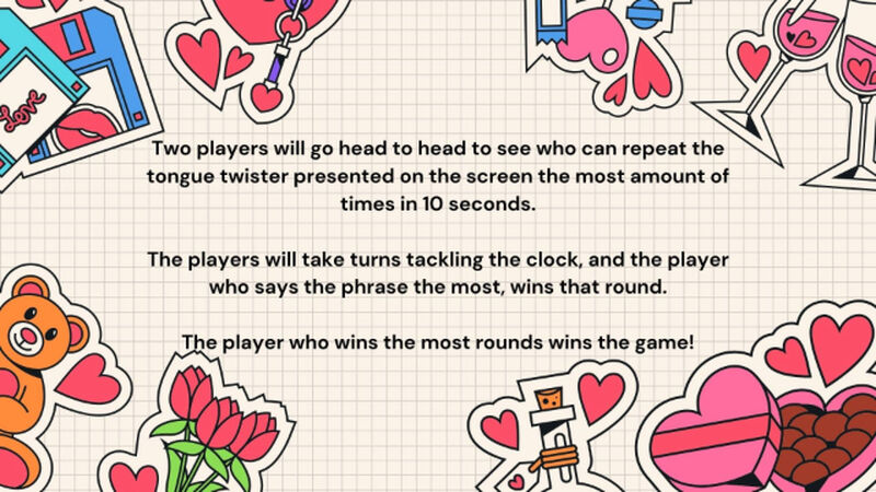 Tongue Timed: Valentine's Edition